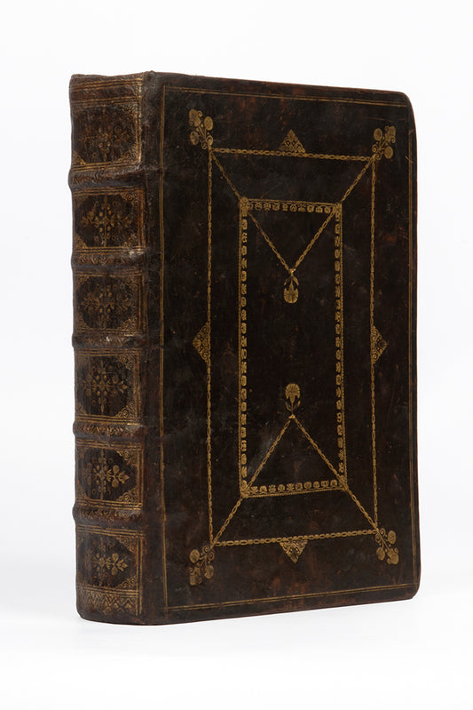 An intriguing quarto edition of the Geneva Bible, with a false imprint for 1599, printed in the Low Countries for use by English Puritans