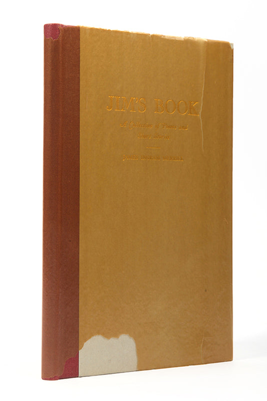 First edition of Jim's Book by James Merrill, inscribed by the author to his lover Peter Gillis.