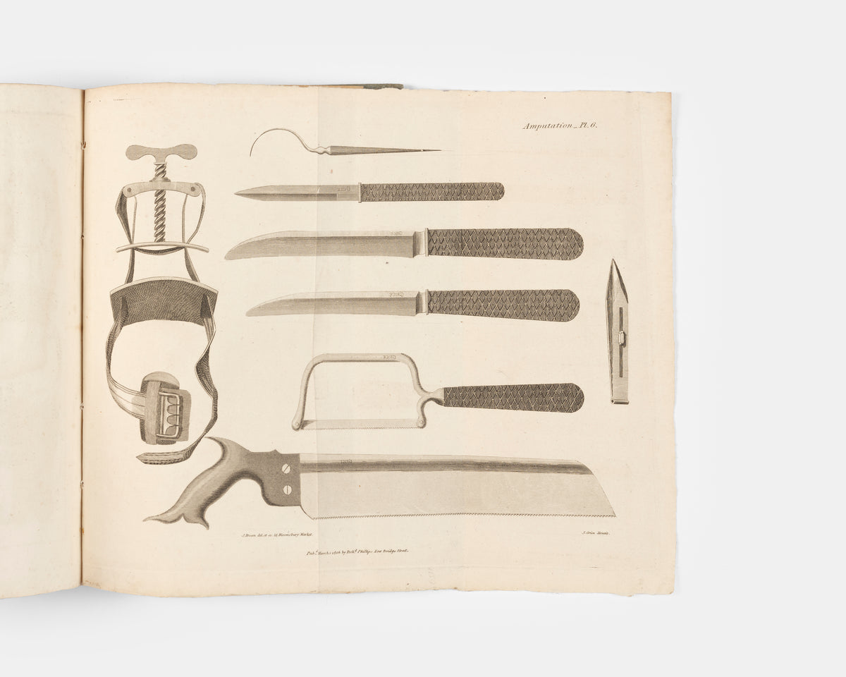 First edition of the medical guidebook The Naval Surgeon by William Turnbull, published in 1806. This copy a lovely example in the original boards.