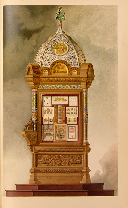 Geschichte des Buches byzantinische Zellen-Emails.