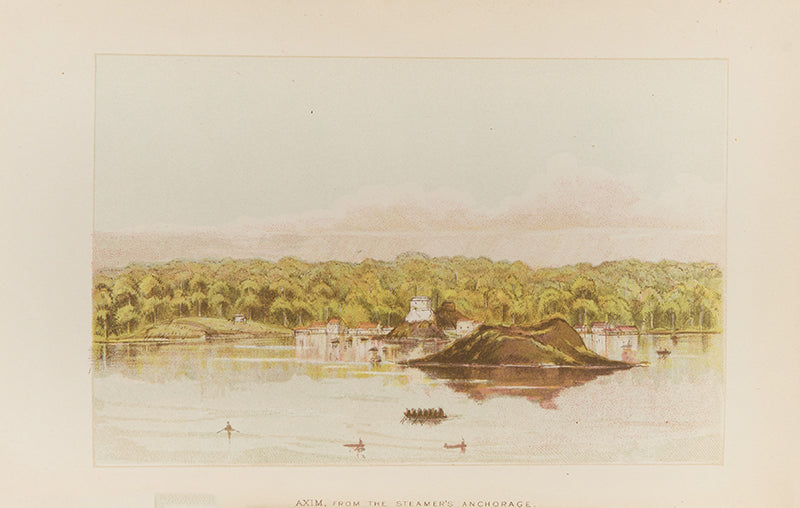 First edition of To the Gold Coast for Gold by Richard Burton, one of his rarer works on his expedition in 1875 to explore the Kong Mountains and search for gold in the valley of the Ancobra River.
