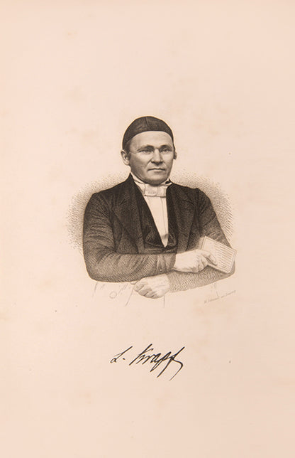First edition of Krapf's Travels, Researches, and Missionary labours, the first travel account of Mount Kilimanjaro and Kenya.