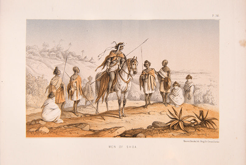 First edition of Krapf's Travels, Researches, and Missionary labours, the first travel account of Mount Kilimanjaro and Kenya.