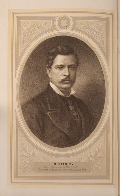 First edition of Through the Dark Continent by Stanley with a signed letter loosely inserted, dated within the three weeks that Stanley was back in London in 1887 planning the Emin-Pasha expedition.