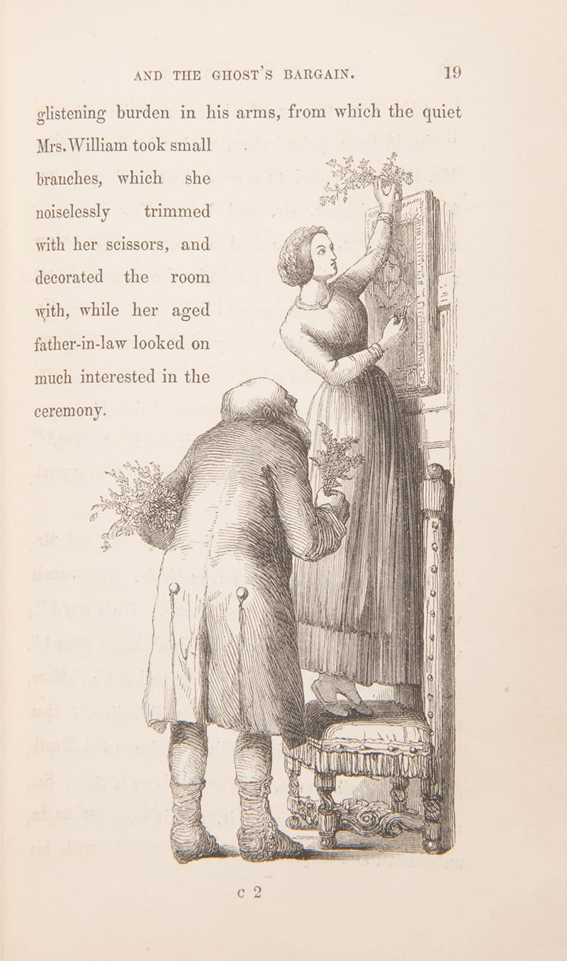 The Christmas Books by Charles Dickens, first editions including A Christmas CarolA first edition set of the Christmas Books by Charles Dickens, comprising; A Christmas Carol;The Chimes; The Battle of Life; The Cricket on the Hearth; The Haunted Man<br />