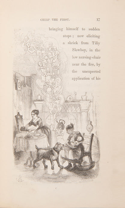 The Christmas Books by Charles Dickens, first editions including A Christmas CarolA first edition set of the Christmas Books by Charles Dickens, comprising; A Christmas Carol;The Chimes; The Battle of Life; The Cricket on the Hearth; The Haunted Man<br />