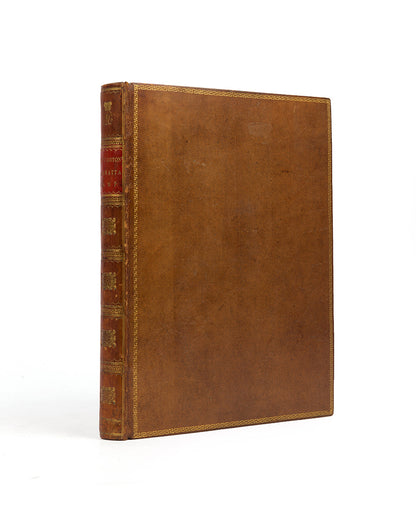 First edition of Letters written in a Mahratta camp during the year 1809 by Thomas Broughton, with ten hand-coloured aquatints of domestic indian scenes.