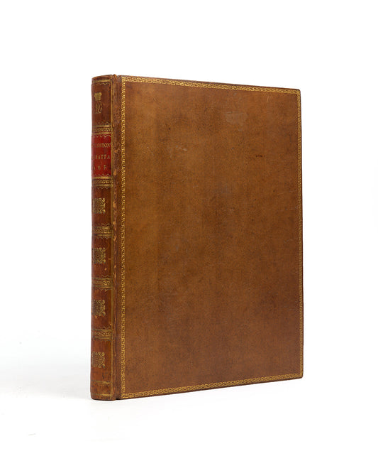 First edition of Letters written in a Mahratta camp during the year 1809 by Thomas Broughton, with ten hand-coloured aquatints of domestic indian scenes.
