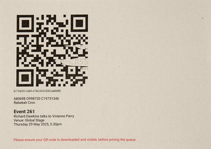 A signed first edition of The Extended Phenotype by evolutionary biologist Richard Dawkins.