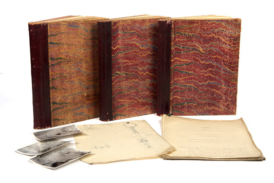 The substantial handwritten laboratory notebooks of Francis Crick, produced during his first PhD attempt in physics at University College London in 1938 and 1939.