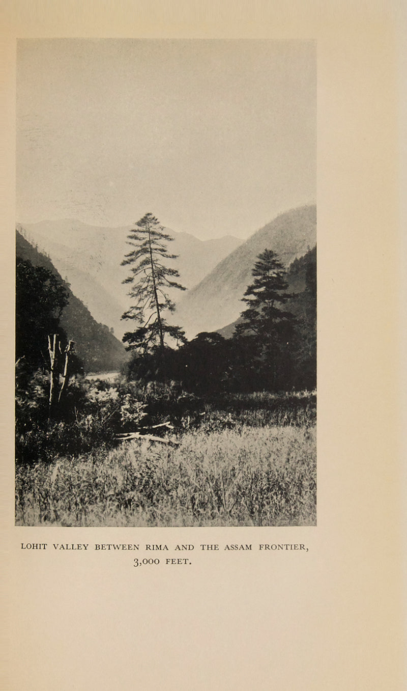 First edition of Plant Hunting on the Edge of the World by botanist F. Kingdon-Ward, with the dust jacket, published in 1930.