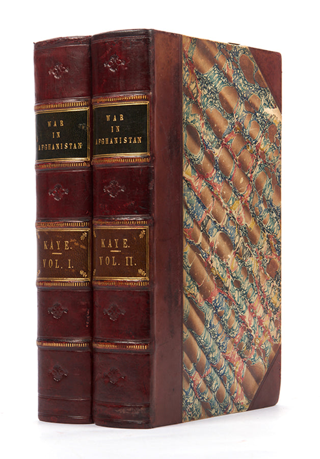 The first edition of John William Kaye's History of the War in Afghanistan, described as 'the most interesting of all works which have hitherto appeared on British Indian history'.