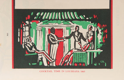 A very good copy of the first impression of The Savoy Cocktail Book by Harry Cradock, an Art Deco classic.