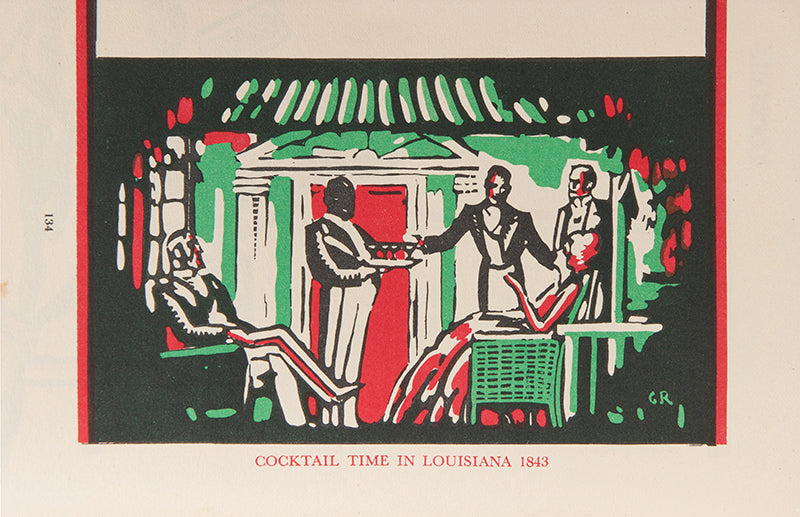 A very good copy of the first impression of The Savoy Cocktail Book by Harry Cradock, an Art Deco classic.