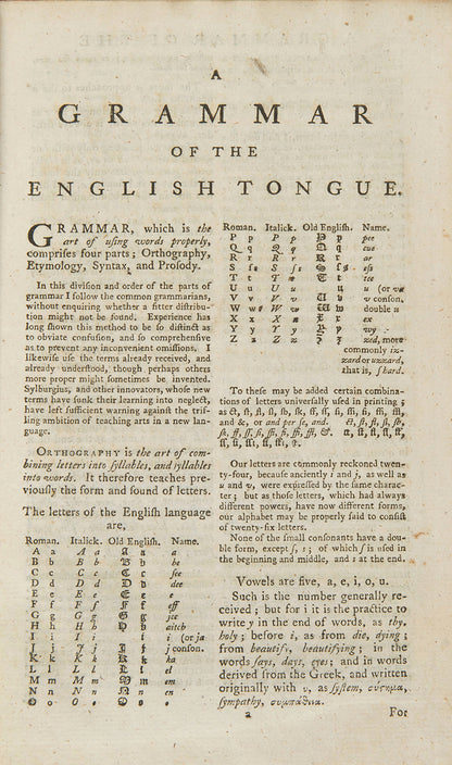 A Dictionary of the English Language...