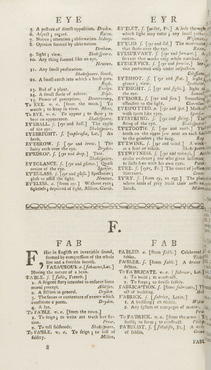 A Dictionary of the English Language...