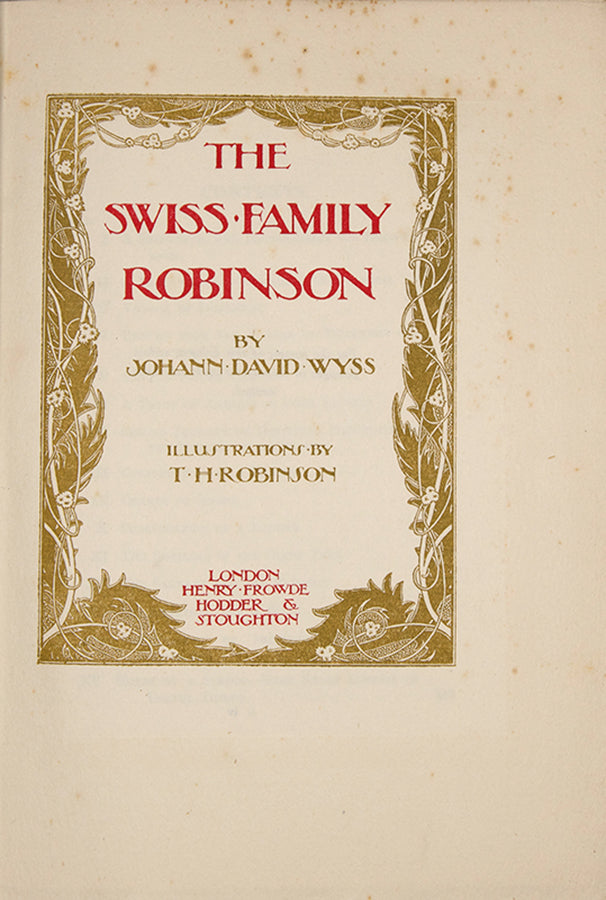 The Swiss Family Robinson.