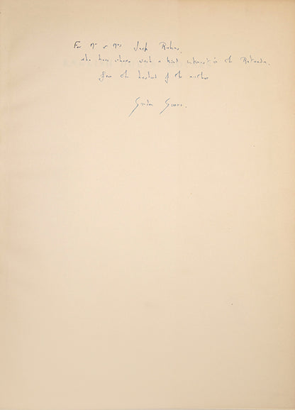 English Dolls' Houses of the Eighteenth and Nineteenth Centuries by Vivien Greene and incribed by Graham Greene to his accoutant, Jack Rubens, 1955