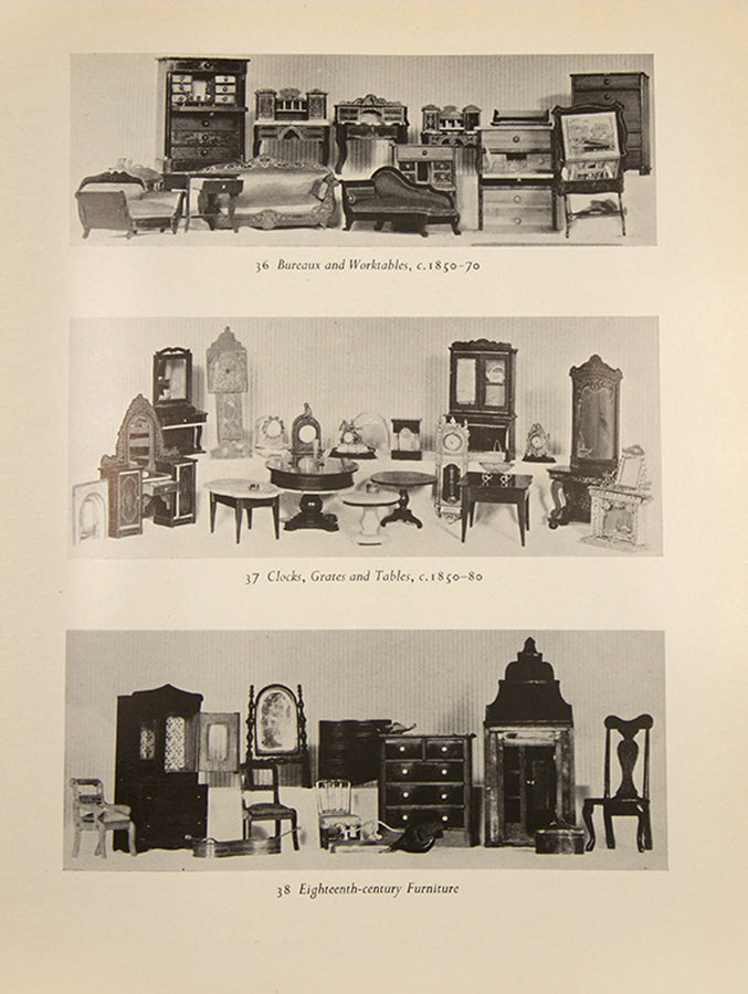 English Dolls' Houses of the Eighteenth and Nineteenth Centuries by Vivien Greene and incribed by Graham Greene to his accoutant, Jack Rubens, 1955