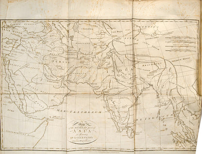 William Robertson's An Historical Disquisition Concerning the Knowledge which the Ancients had of India and Account of the Life and Writings of William Robertson, first editions of both.