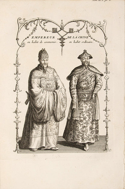 The first 4to edition of Jean Baptiste Du Halde's Description Géographique, Historique, Chronologique, Politique et Physique de l'Empire de la Chine, one of the most important early works on China amalgamating 27 different missionary voyages.