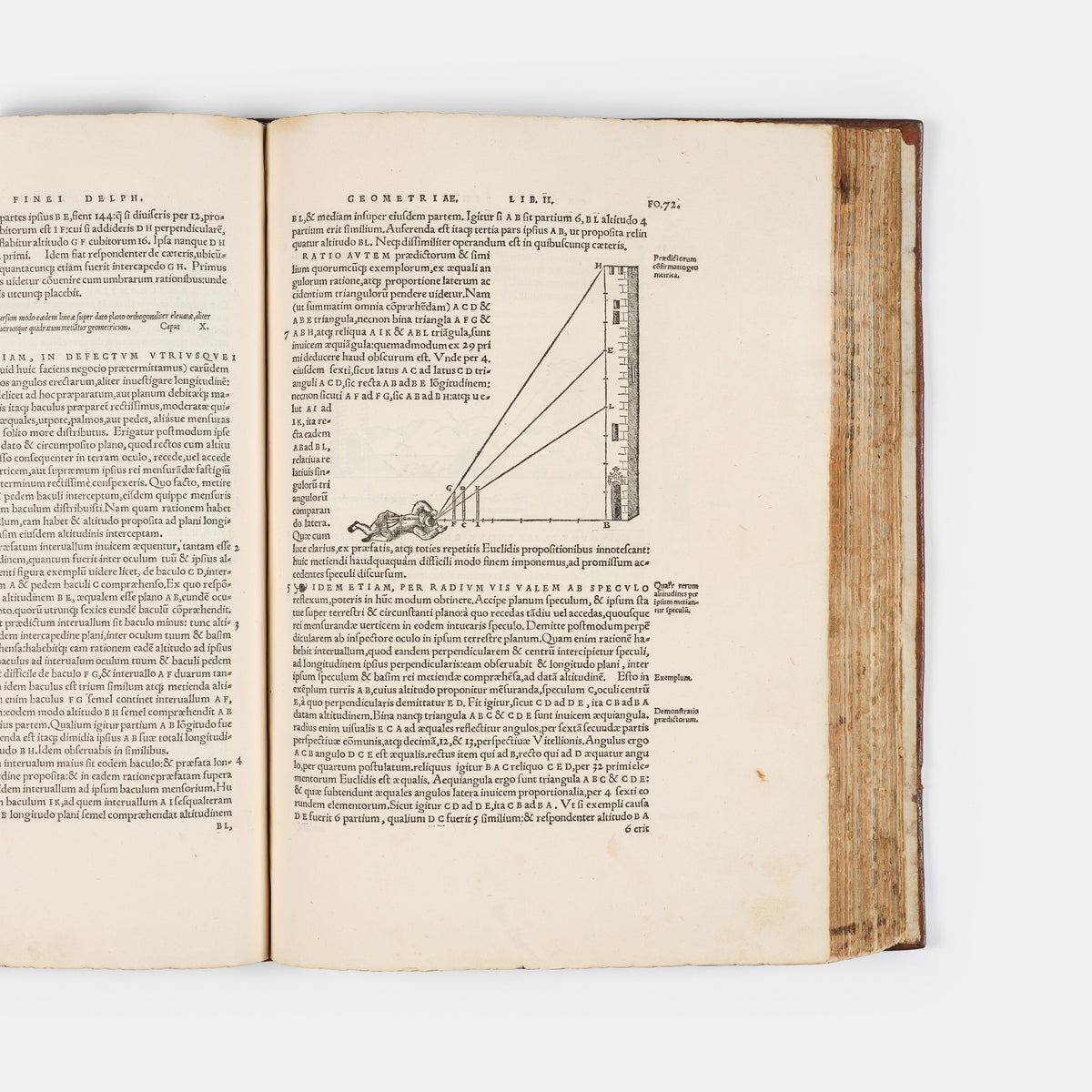 First collected edition of mathematician Oronce Finé's Protomathesis, a beautifully illustrated publication encompassing arithmetic, geometry, cosmography, and sundials.