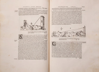 First collected edition of mathematician Oronce Finé's Protomathesis, a beautifully illustrated publication encompassing arithmetic, geometry, cosmography, and sundials.