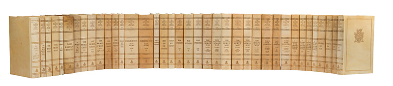 The only collected works of Britain's most famous 20th century statesman, comprising all fifty of Winston Churchill's published titles, 38 volumes of the Collected WorkS