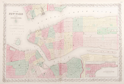The 1859 issue of Colton's General Atlas, with the double pages of Texas and Kansas, and including plans of New York, Philadelphia, and Chicago.