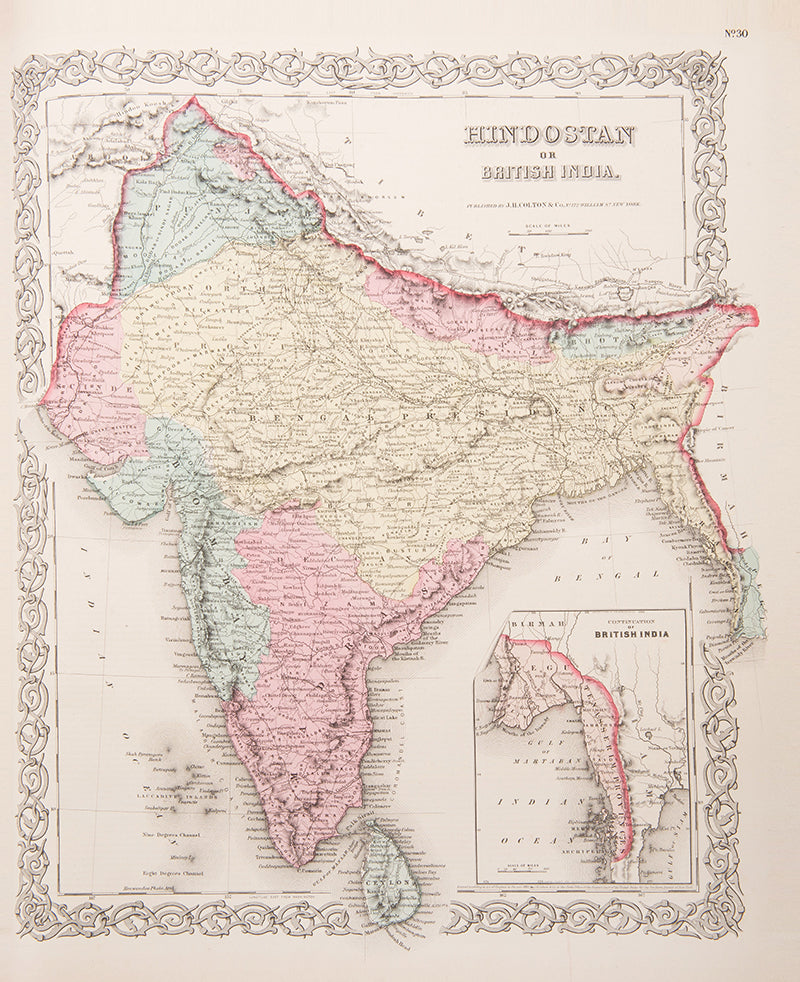 The 1859 issue of Colton's General Atlas, with the double pages of Texas and Kansas, and including plans of New York, Philadelphia, and Chicago.