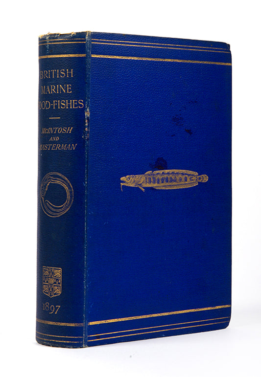 First edition of William McIntosh's Life-Histories of British Marine Food-Fishes (1897), a scarce early work on the embryology & development of commerical fish species.