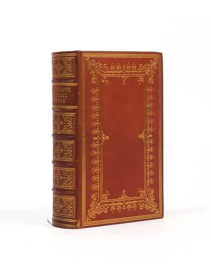 New complete edition of poetical works by Longfellow, small 8vo, finely bound and tooled in gilt