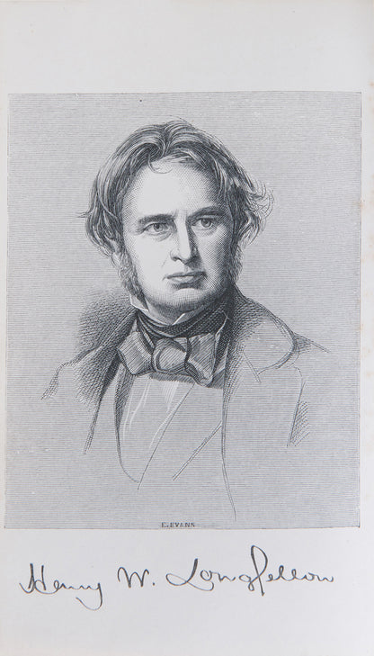 New complete edition of poetical works by Longfellow, small 8vo, finely bound and tooled in gilt