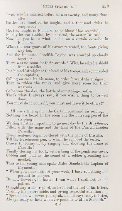 New complete edition of poetical works by Longfellow, small 8vo, finely bound and tooled in gilt