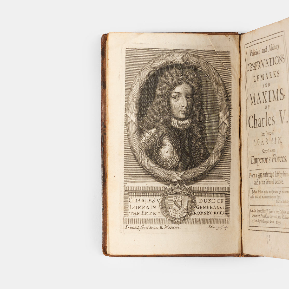The first edition in English of the Political and Military memoirs of Charles V, Duke of Lorraine and Bar