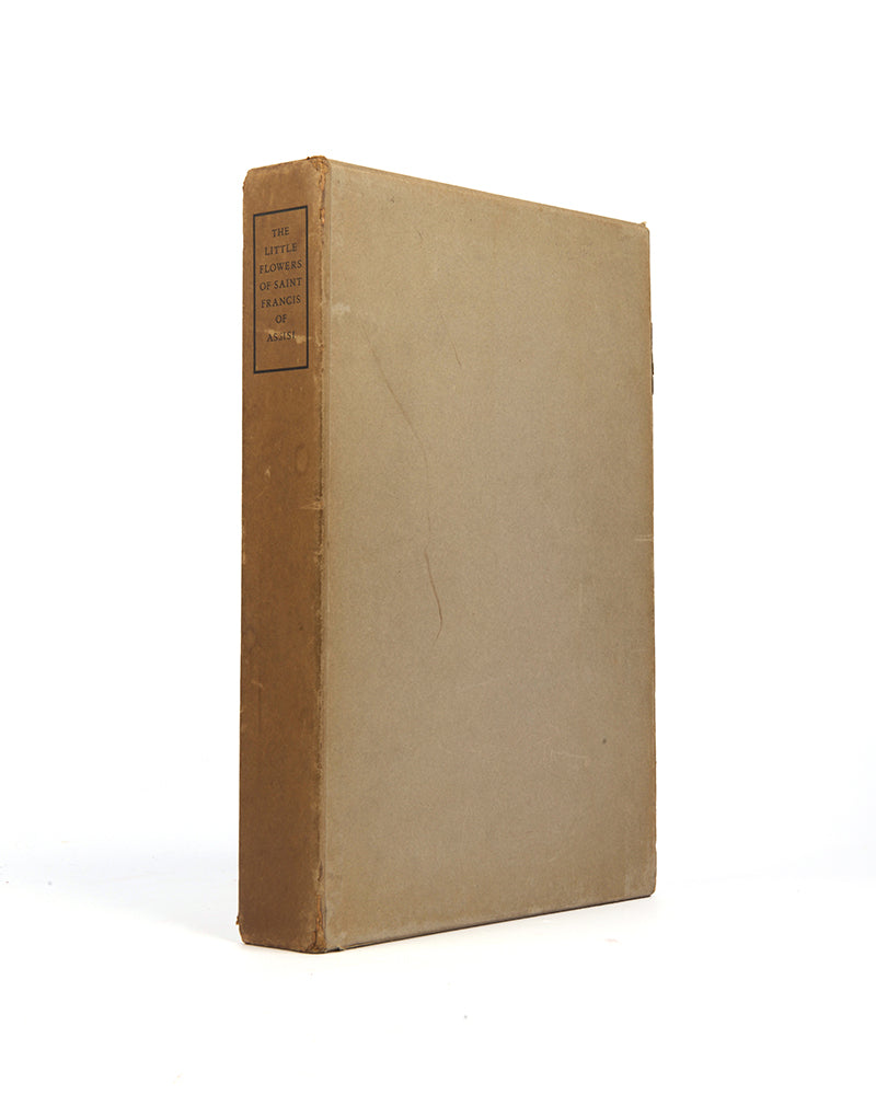 Number 633 of 1500 limited edition copies of Saint Francis of Assisi's The Little Flowers in English with illustrations by Paolo Molnar