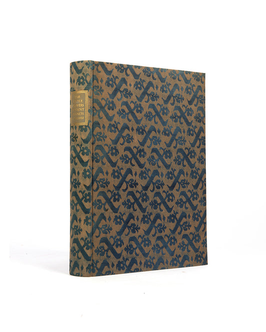 Number 633 of 1500 limited edition copies of Saint Francis of Assisi's The Little Flowers in English with illustrations by Paolo Molnar