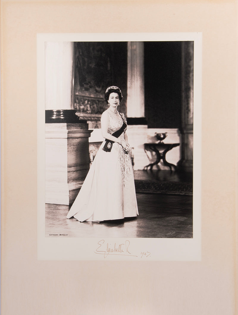 [Signed Photograph of H.M. Queen Elizabeth II.]