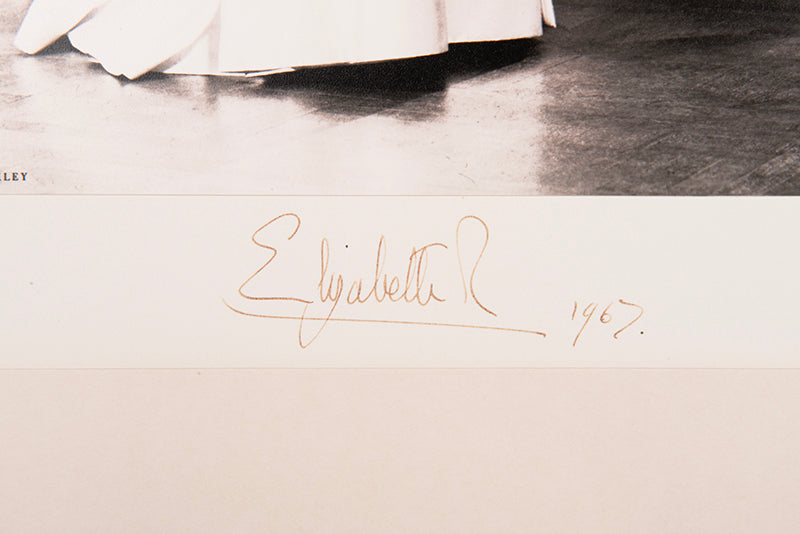 [Signed Photograph of H.M. Queen Elizabeth II.]