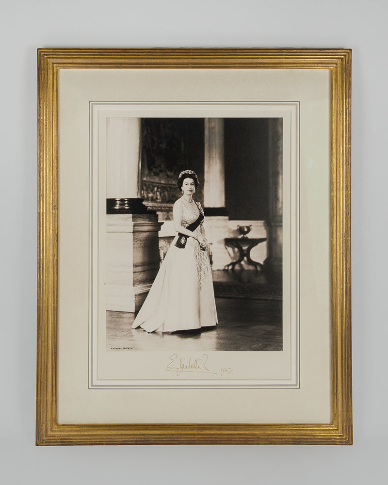 [Signed Photograph of H.M. Queen Elizabeth II.]