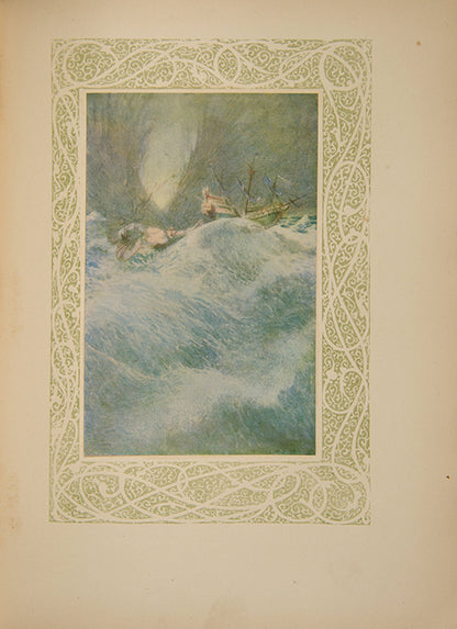 First trade edition withWilly Pogany's illustrations and calligraphic text, of The Rime of the Ancient Mariner, the illustrator's best work and one of the poets best poems
