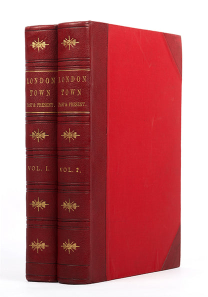 First edition of Hutchings's London Town, a beautiful set illustrating Edwardian London.