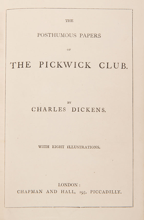 The last lifetime edition of Charles Dickens's Works, with illustrations chosen by him as his favourite.