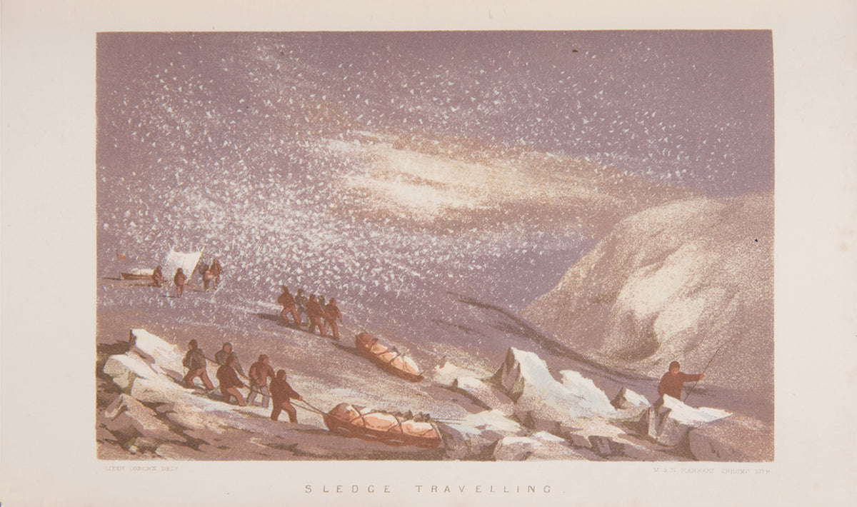First edition of Sharard Osborn's Stray Leaves from an Arctic Journal, the account of his search for the Franklin expedition.
