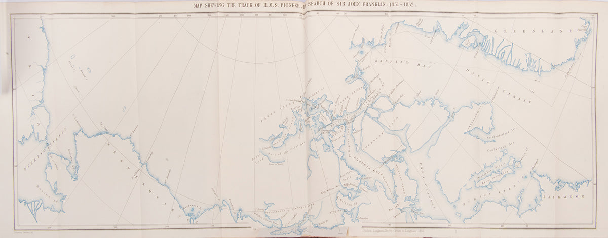 First edition of Sharard Osborn's Stray Leaves from an Arctic Journal, the account of his search for the Franklin expedition.