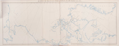 First edition of Sharard Osborn's Stray Leaves from an Arctic Journal, the account of his search for the Franklin expedition.