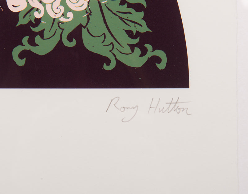 Chrysanthemum Bouquet Fan Leaf (Giclée)