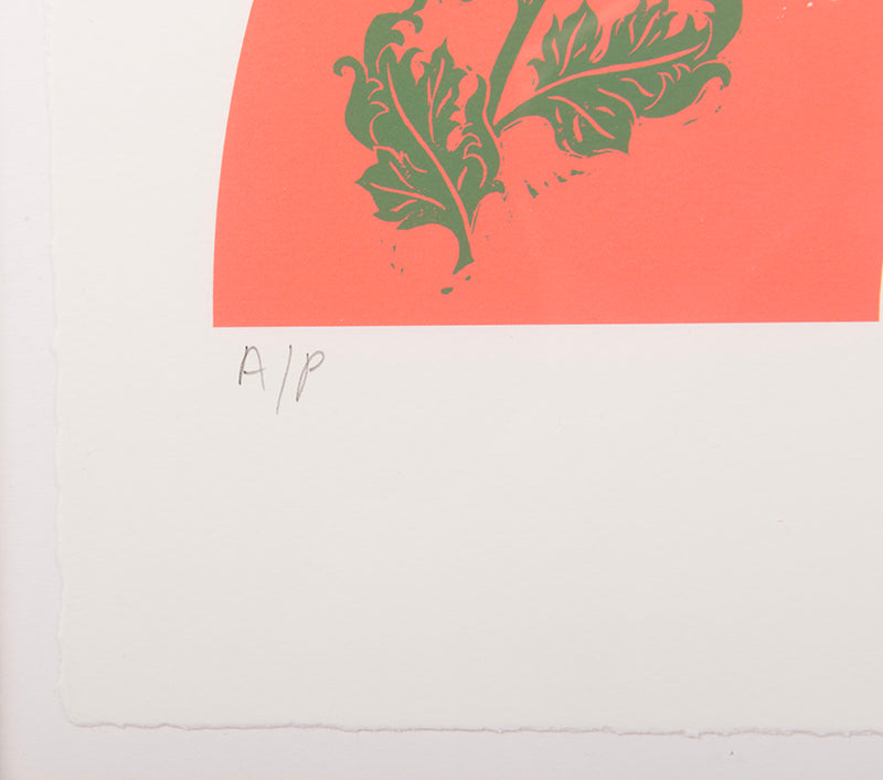 Chrysanthemums Fan Leaf (Giclée)