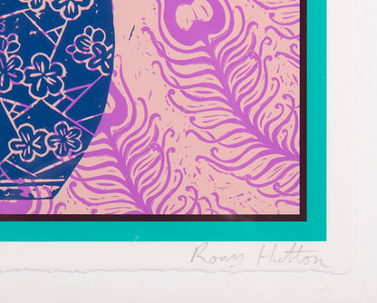 Lily and Peacock (Giclée, unframed)