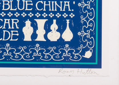 My Blue China (Giclée, unframed)